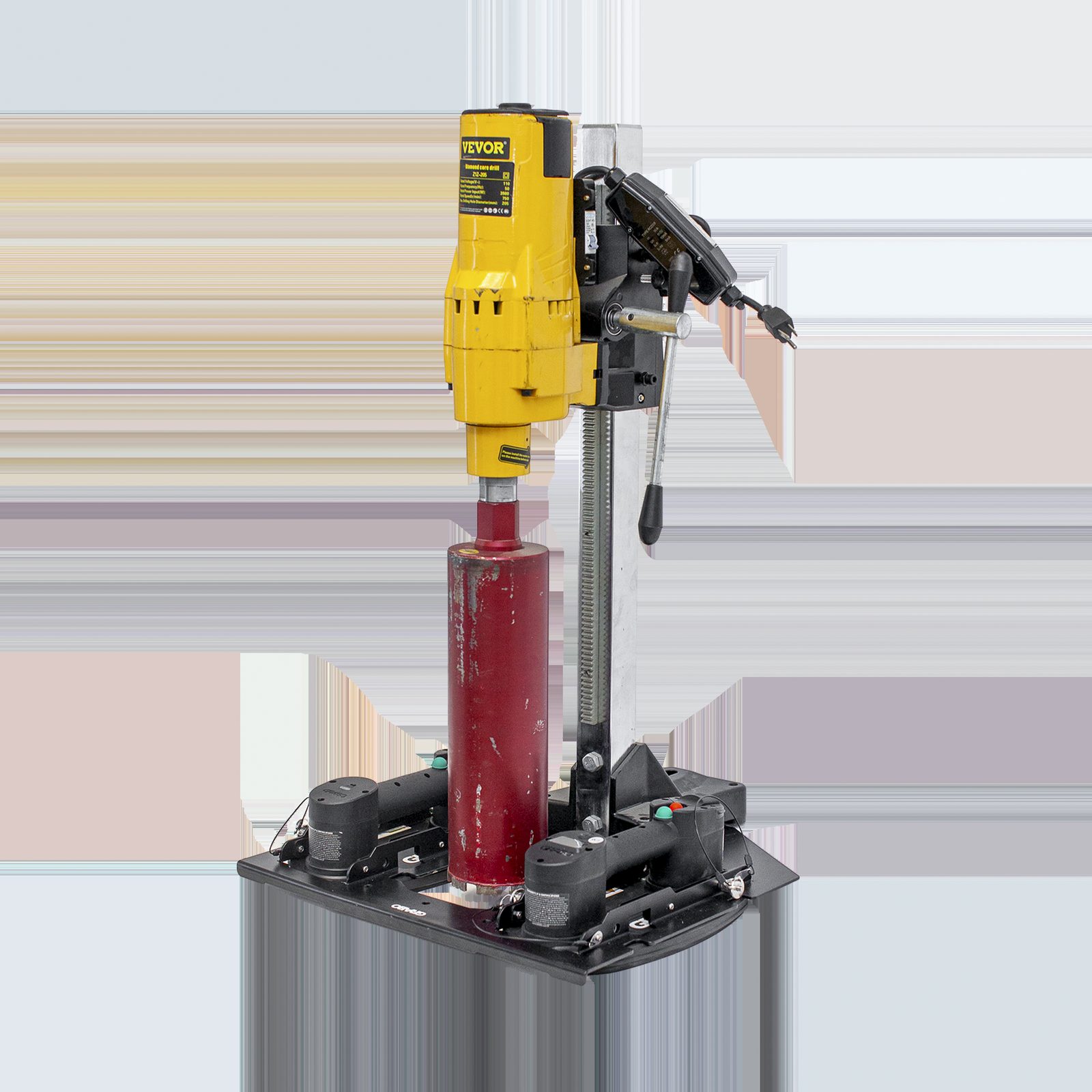 GRABO bore mount CAD render
